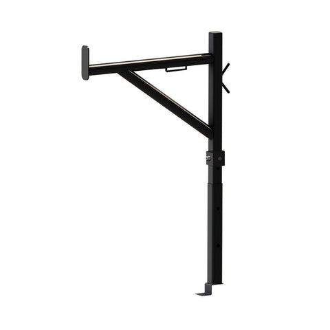Westin HD Ladder Rack; Incl. 30 in. Velcro Support Strap; Single Pack; Black;