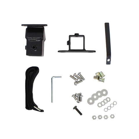 Westin HD Ladder Rack; Incl. 30 in. Velcro Support Strap; Single Pack; Black;