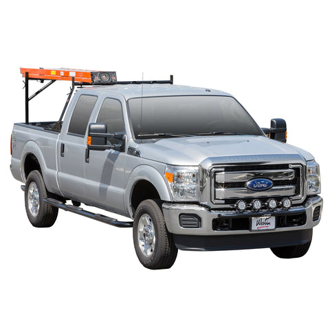 Westin HD Ladder Rack; Incl. 30 in. Velcro Support Strap; Single Pack; Black;