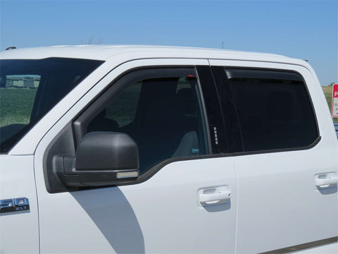 EGR EGR In Channel Style Black Window Visor-proudly made in the USA.