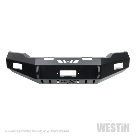 Westin HDX Front Bumper; Textured Black;