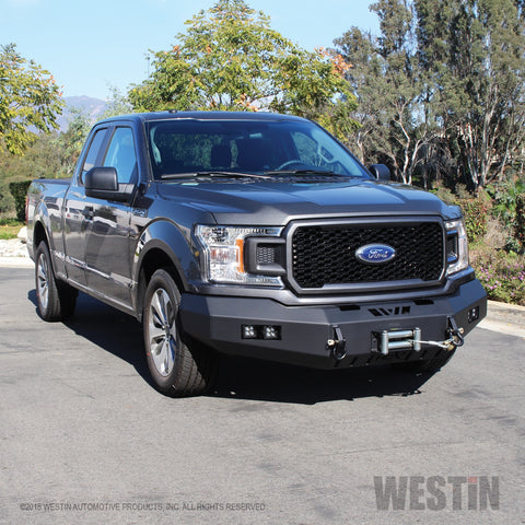 Westin HDX Front Bumper; Textured Black;