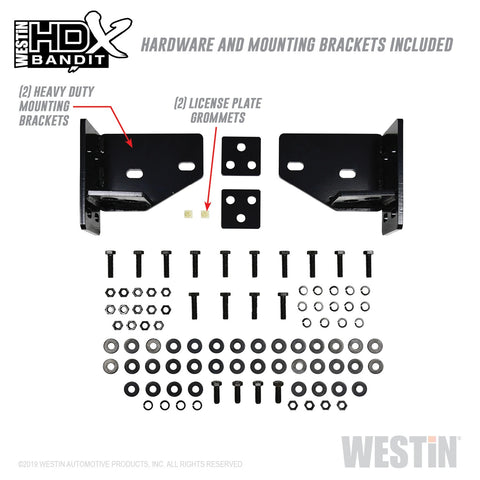 Westin HDX Bandit Front Bumper; Textured Black;