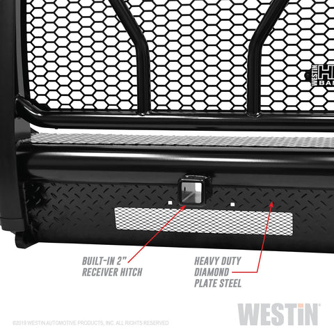 Westin HDX Bandit Front Bumper; Textured Black;