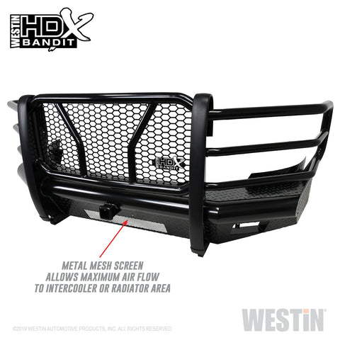 Westin HDX Bandit Front Bumper; Textured Black;