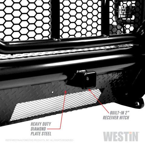 Westin HDX Bandit Front Bumper; Textured Black;