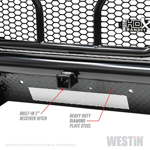 Westin HDX Bandit Front Bumper; Textured Black;