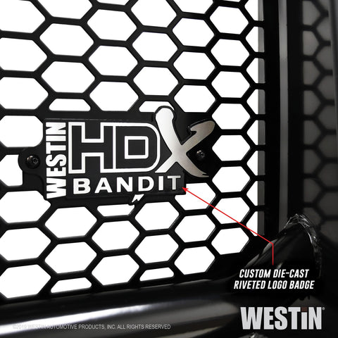 Westin HDX Bandit Front Bumper; Textured Black;