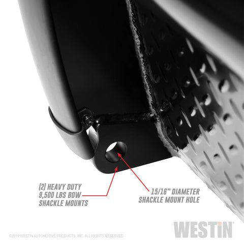 Westin HDX Bandit Front Bumper; Textured Black;