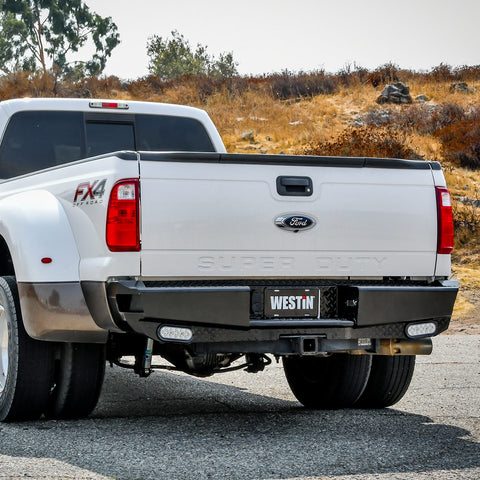 Westin HDX Bandit Rear Bumper; Black;