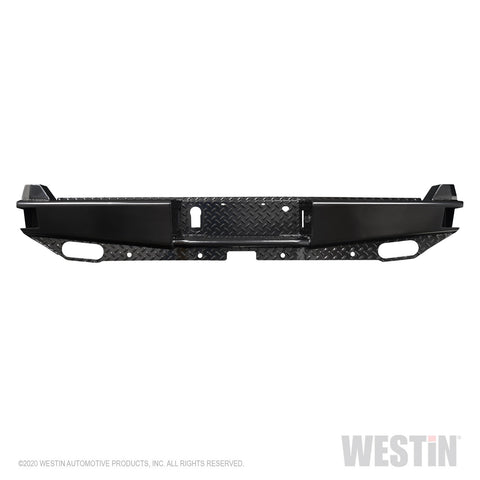 Westin HDX Bandit Rear Bumper; Black;