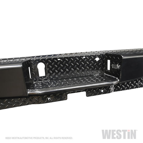 Westin HDX Bandit Rear Bumper; Black;
