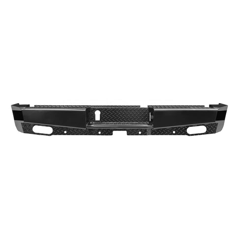 Westin HDX Bandit Rear Bumper; Steel; Black; Incl. Hardware;
