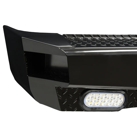 Westin HDX Bandit Rear Bumper; Steel; Black; Incl. Hardware;