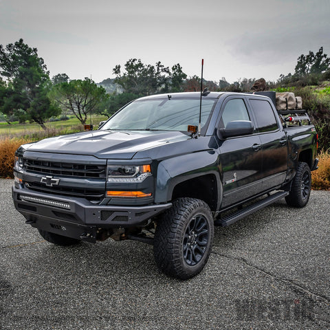 Westin Pro-Mod Front Bumper; Textured Black;
