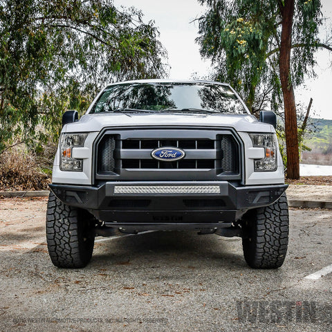 Westin Pro-Mod Front Bumper; Textured Black;