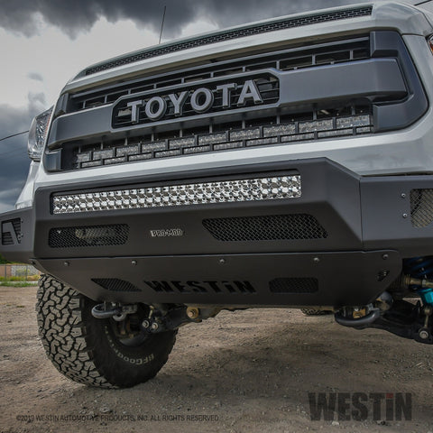 Westin Pro-Mod Front Bumper; Textured Black;