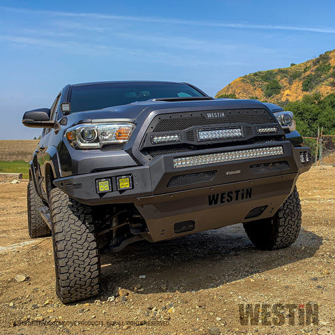 Westin Pro-Mod Front Bumper; Textured Black;