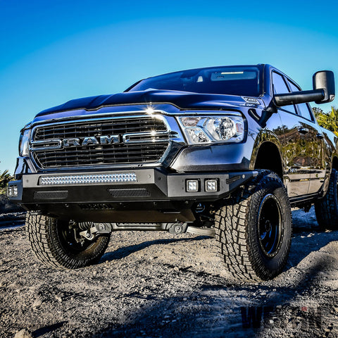 Westin Pro-Mod Front Bumper; Textured Black;