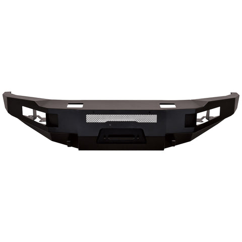 Westin Pro-Series Front Bumper; Black; Steel;