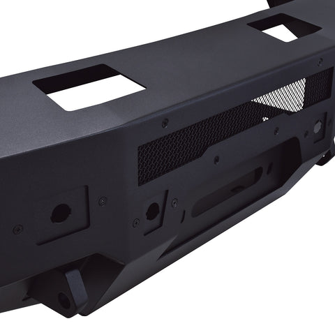 Westin Pro-Series Front Bumper; Black; Steel;
