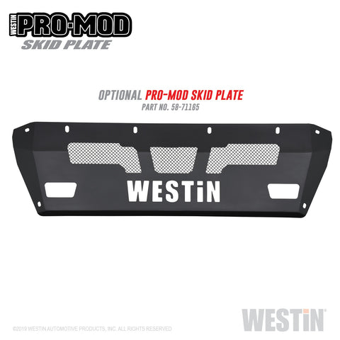 Westin Pro-Mod Front Bumper; Textured Black;