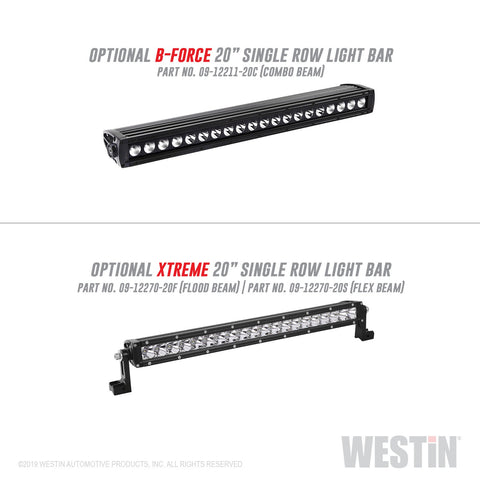 Westin Pro-Mod Front Bumper; Textured Black;