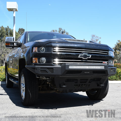 Westin Pro-Mod Front Bumper; Textured Black;