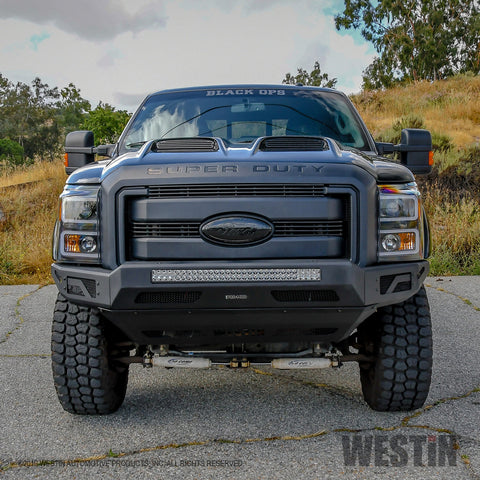 Westin Pro-Mod Front Bumper; Textured Black;