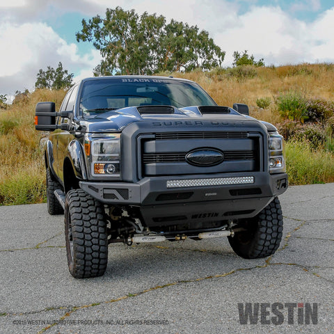 Westin Pro-Mod Front Bumper; Textured Black;
