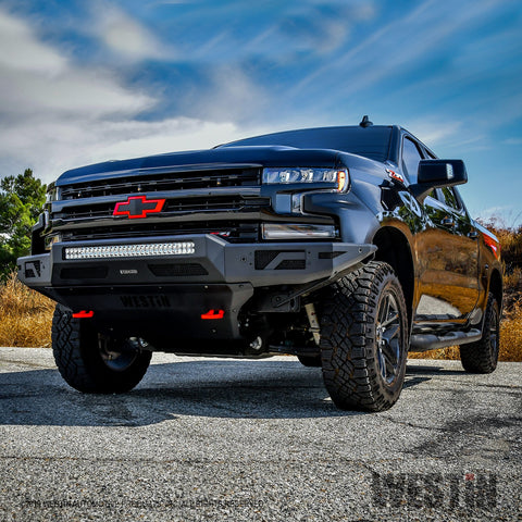Westin Pro-Mod Front Bumper; Textured Black;