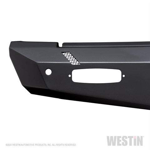 Westin Pro-Series Rear Bumper; Textured Black;