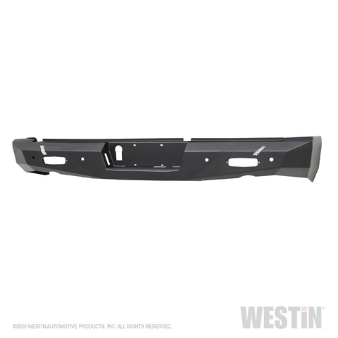 Westin Pro-Series Rear Bumper; Textured Black;