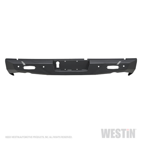 Westin Pro-Series Rear Bumper; Textured Black;