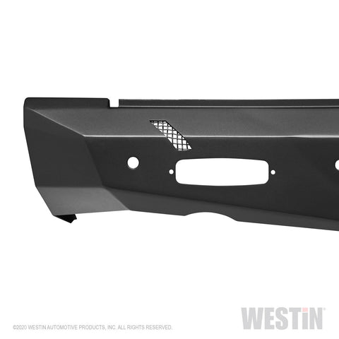 Westin Pro-Series Rear Bumper; Textured Black;