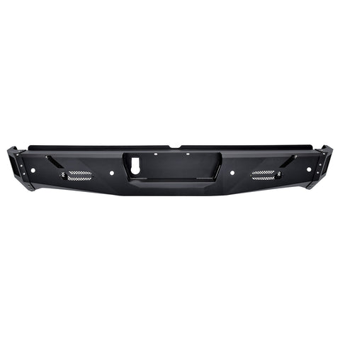 Westin Pro-Series Rear Bumper; Textured Black; Steel;