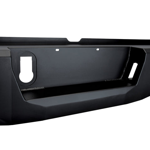 Westin Pro-Series Rear Bumper; Textured Black; Steel;