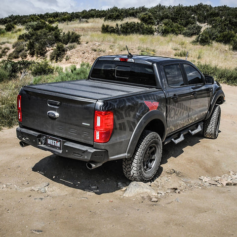 Westin Pro-Series Rear Bumper; Textured Black;