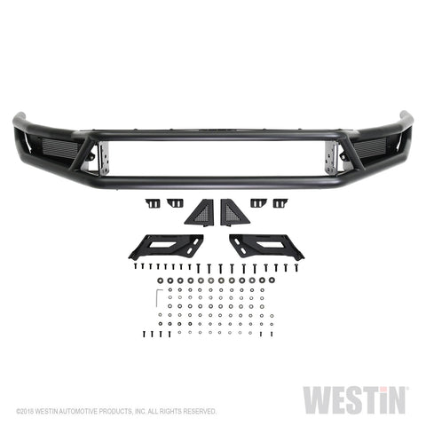 Westin Outlaw Front Bumper; Textured Black;