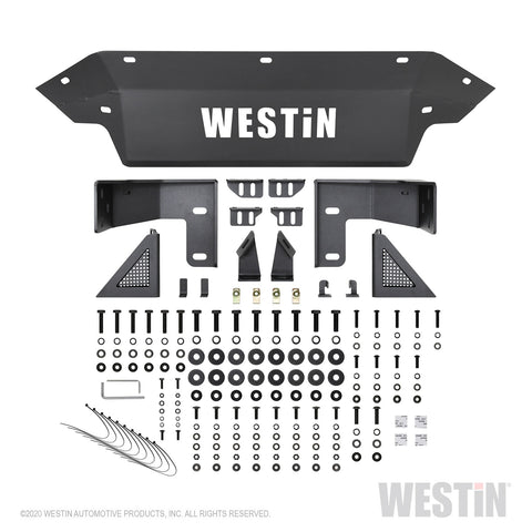 Westin Outlaw Front Bumper; Textured Black;