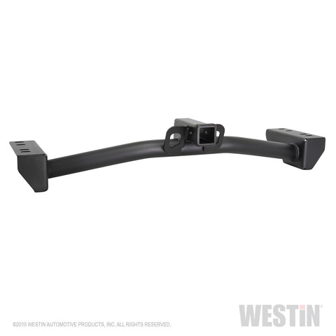 Westin Outlaw Bumper Hidden Receiver Hitch; Textured Black;
