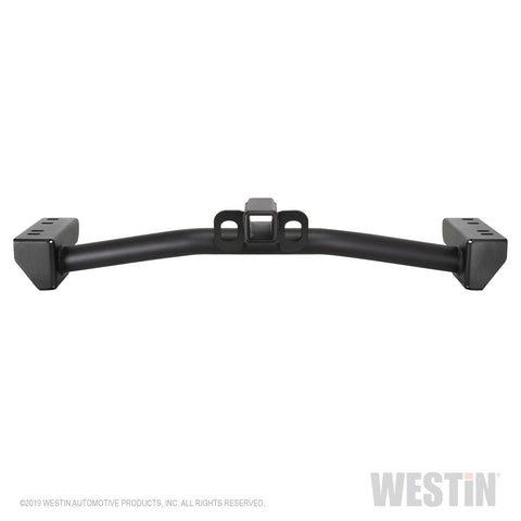 Westin Outlaw Bumper Hidden Receiver Hitch; Textured Black;