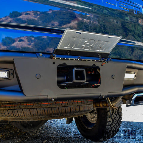 Westin Outlaw Rear Bumper; 2 in. Dia Tube; Steel; Textured Black;