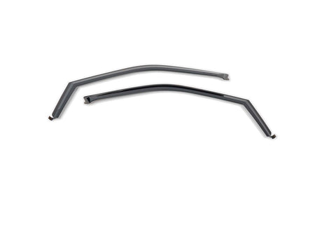 Putco Element Tinted Window Visor In Channel; Front;