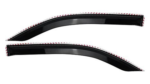 Putco Element Tinted Window Visor Tape On; 2 pc.;