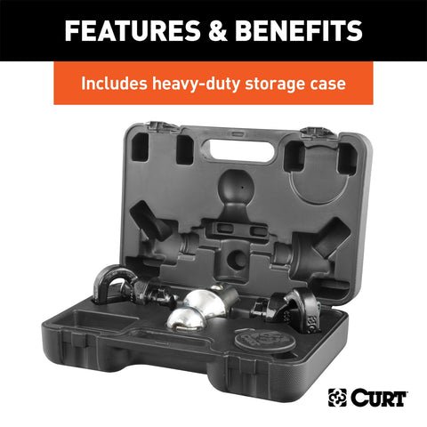CURT OEM Puck System 2-5/16in. Gooseneck Kit; Ram (30K)