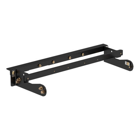 CURT Double Lock EZr Gooseneck Install Brackets; Select Silverado; Sierra 2500; 3500
