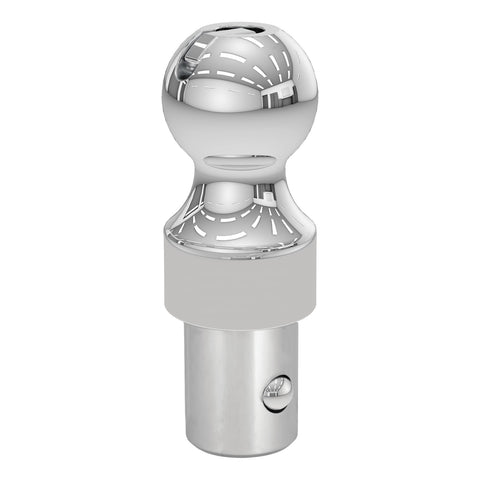 CURT OEM Puck System 3in. Gooseneck Ball; Chevrolet; Ford; GMC; Nissan; Ram (30K)
