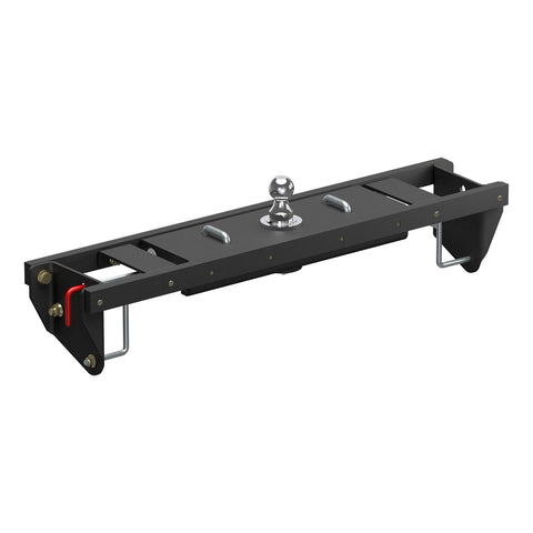 CURT Double Lock EZr Gooseneck Hitch Kit with Brackets; Select Silverado; Sierra