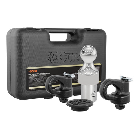 CURT OEM Puck System 2-5/16in. Gooseneck Kit; Chevrolet; Ford; GMC; Nissan (30K)